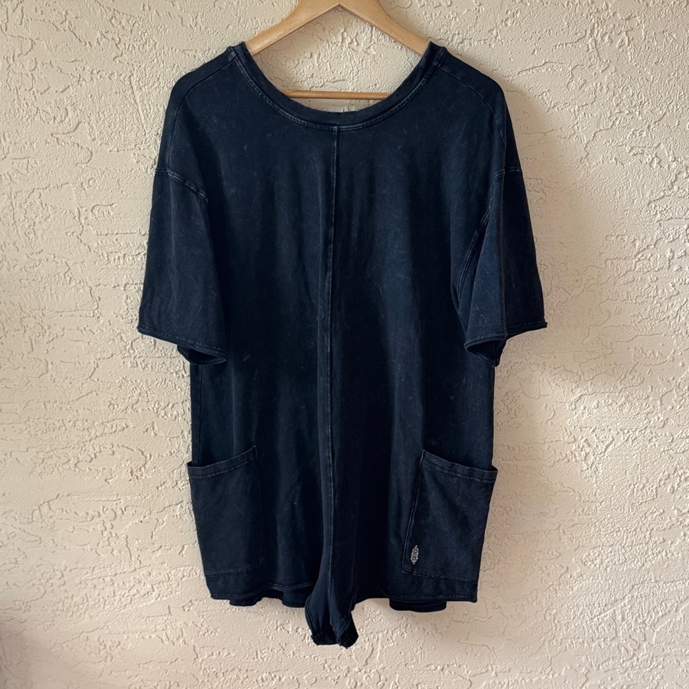 Free People Hot Shot Tee Romper